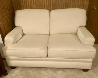 Smith Brothers cream colored loveseat