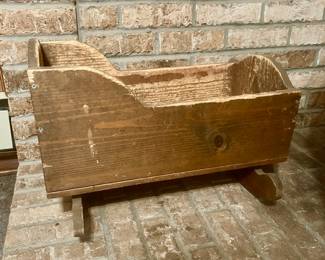 Antique cradle
