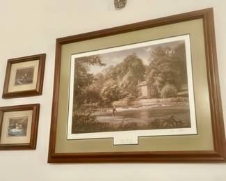 "Yellow Breeches" framed print by Robert K. Abbett 