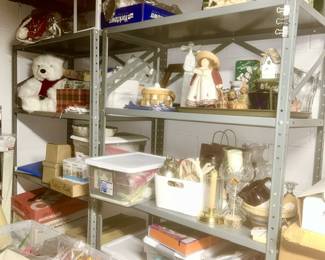 Treasures in every tote, figurines, etc.