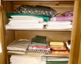 Lots of quilting fabric (SOME SOLD)