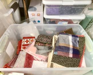 Lots of quilting fabric (SOME SOLD)