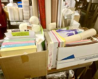 Lots of card stock/paper, etc. (SOME SOLD)