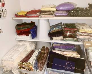 Lots of quilting fabric  (SOME SOLD)