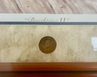 Signed & numbered Jim Killen Dog print, Breaktime II, National Wild Turkey Federation print