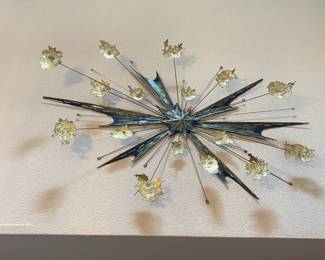 Mid Century Brutalist Wall Sculpture