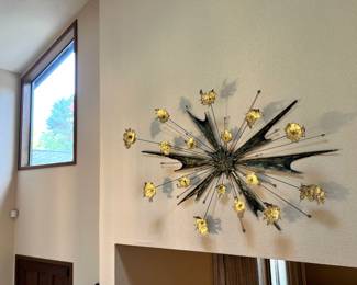 Mid Century Brutalist Wall Sculpture