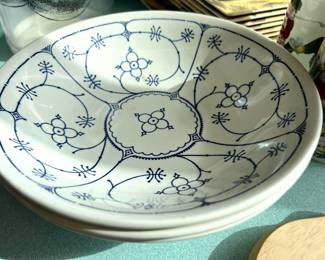 Set of 3 Broadhurst Ironstone Bowls