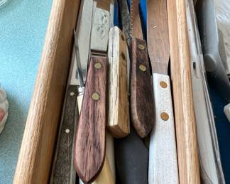 Assortment of Kitchen Knives