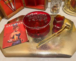 Vintage MCM Barware, Barmate Ephemera