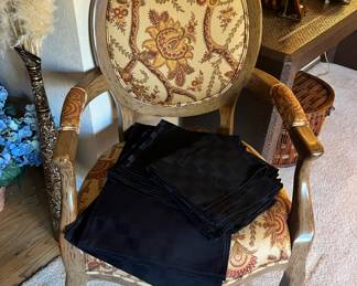 Victorian Medallion Back Arm Chair