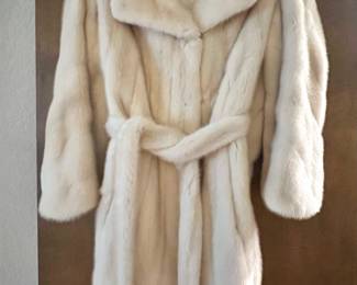 Rovalia White Mink Coat
