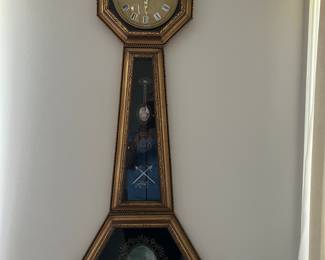 Banjo style clock 