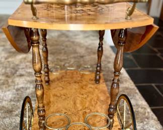 Venetian tea cart
