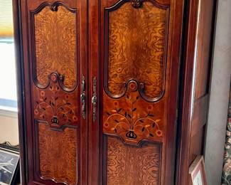 Beautiful wood armoire