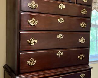 Beautiful mahogany high boy