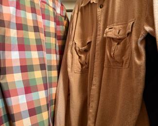 Vintage and newer Mens clothes