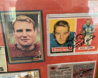 Howard Cassidy 1955 Heisman Trophy Winner