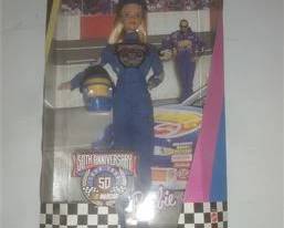 Lot 031   1 Bid(s)
50th Anniversary Nascar Barbie