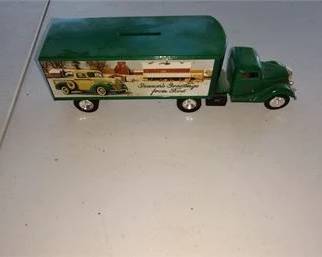 Lot 160   0 Bid(s)
Semi Seasons Greetings 1993 Bank ford Green