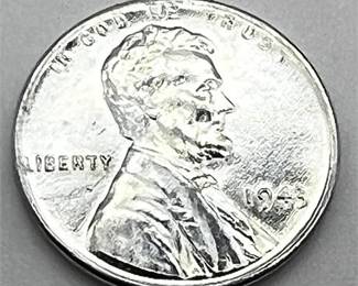 Lot 048   1 Bid(s)
1943 P Uncirculated Lincoln Wheat Penny