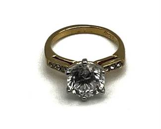 Lot 053   1 Bid(s)
Nice 18K Gold Plated Ring Size 4 1/2