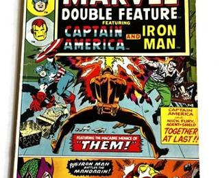 Lot 112   1 Bid(s)
Marvel Comics "THE CAPTAIN AMERICA and IRON MAN" #2 Vol. 1 Feb. 1974 Comic