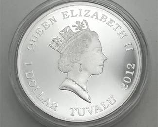 Lot 169   5 Bid(s)
1 Ounce Silver Proof Coin