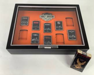 Harley-Davidson Zippo Lighter Set