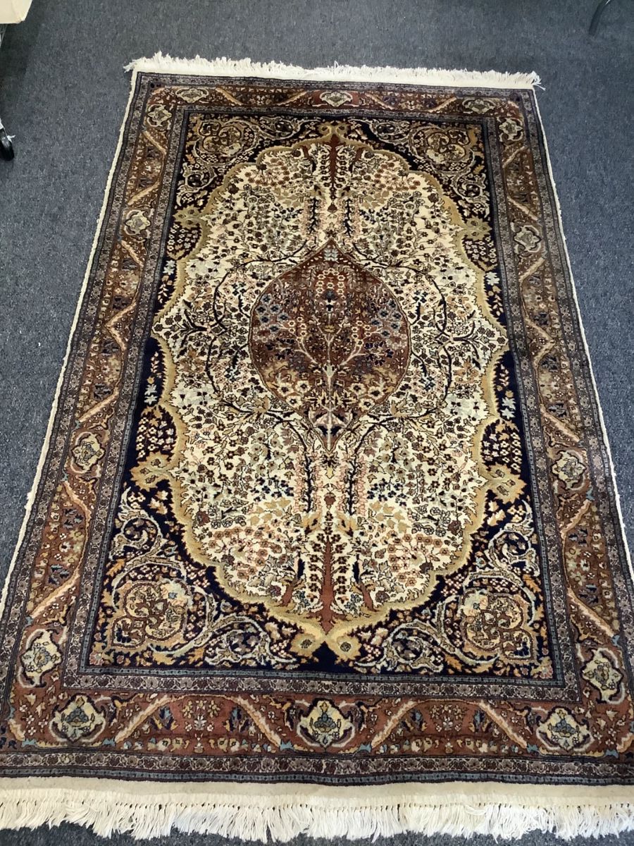 Hand Knotted Area Rug