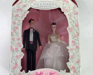 Hallmark Keepsake Barbie And Ken Ornaments