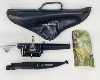 Fishing Machine Fishing Rod & J. Marttiini Fillet Knife