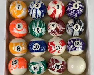 Elephant Beautiful Billiard Balls
