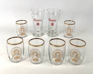 Coors Tasting Glasses & More