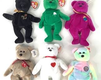  Ty Beanie Baby Bears
