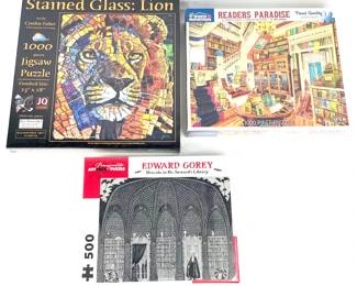 Factory Sealed Puzzles.
