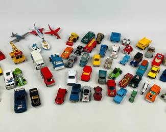 Collection of Hot Wheels and Matchbox Cars