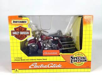 Matchbox Harley Davidson Electra Glide Motorcycle Diecast Model