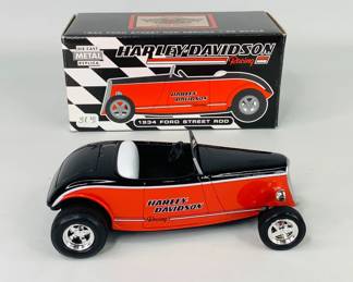 Harley-Davidson Ford Street Rod Metal Die Cast Replica