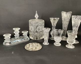 Crystal Vases and Votives
