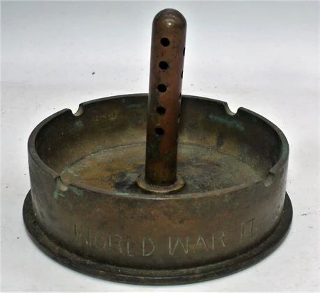 Lot 002   5 Bid(s)
VTG WW2 Trench Art ashtray 1944
