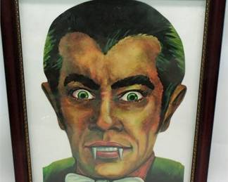 Lot 010   0 Bid(s)
Dracula / Halloween framed print