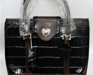Lot 032   2 Bid(s)
LEATHER New handbag Flosha
