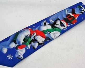 Lot 048   0 Bid(s)
Christmas Bears Tie