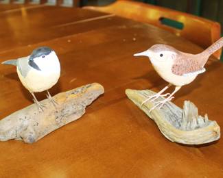 Wood Bird Carvings by Richard Ellinger, Award Winning Carver