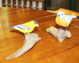 Wood Bird Carvings by Richard Ellinger, Award Winning Carver