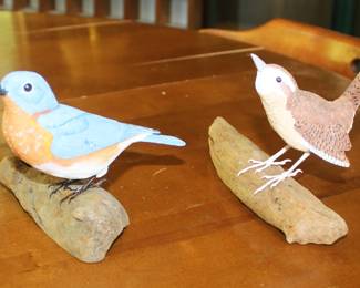 Wood Bird Carvings by Richard Ellinger, Award Winning Carver