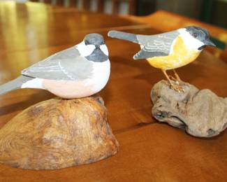 Wood Bird Carvings by Richard Ellinger, Award Winning Carver