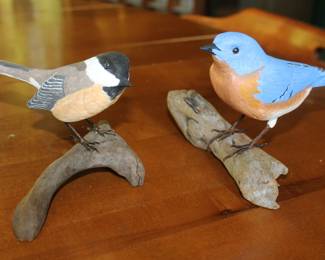 Wood Bird Carvings by Richard Ellinger, Award Winning Carver