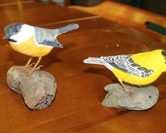 Wood Bird Carvings by Richard Ellinger, Award Winning Carver